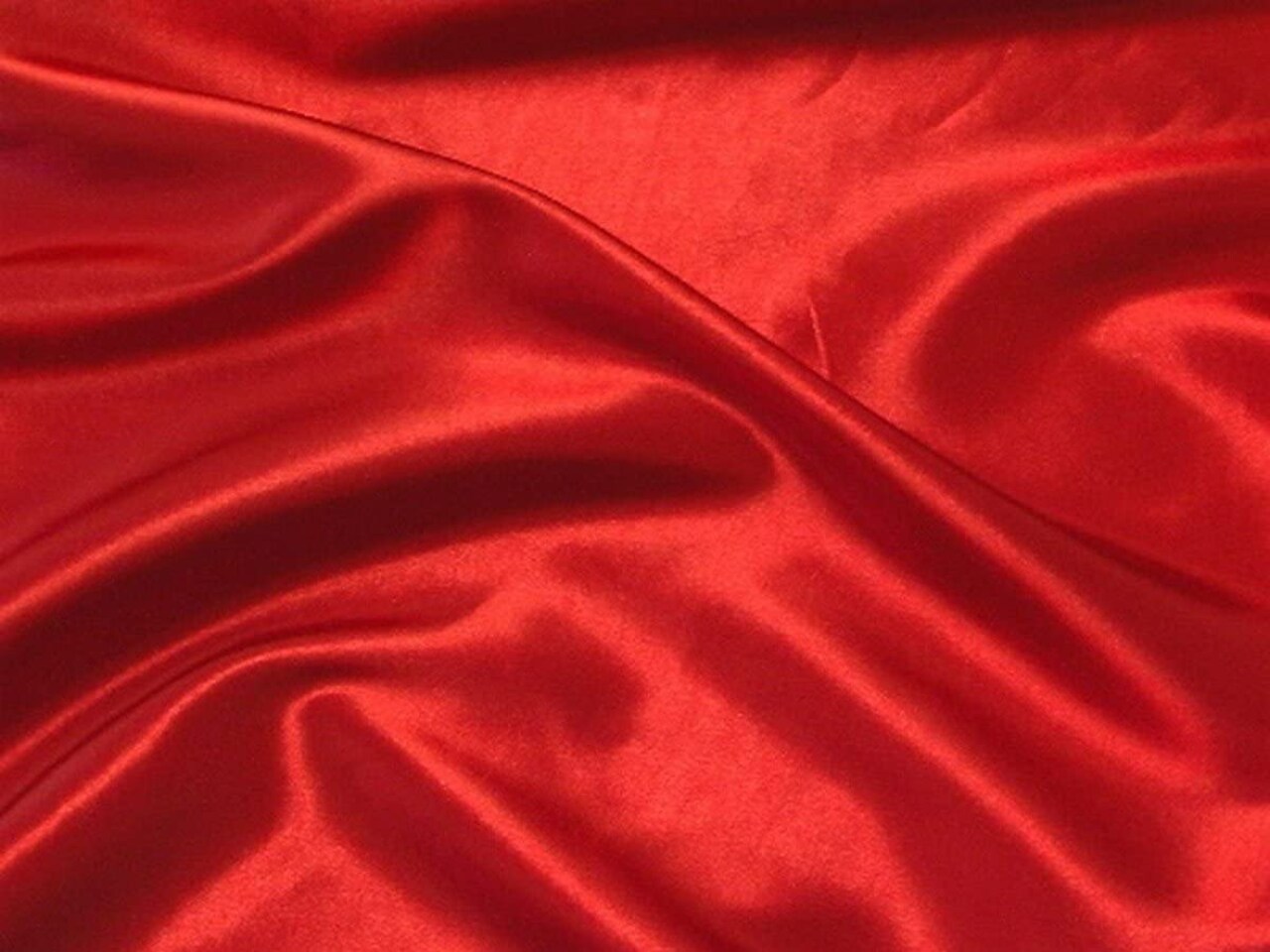 1 Yard Red Taffeta Fabric 60" Wide Polyester Weddings, Gowns & DIY Décor